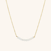 Emilia Pearl Bar Necklace