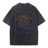 Fish & Loaves Christian Washed T-Shirt