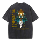 For You Were Formerly Darkness Christian Washed T-Shirt