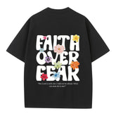Faith Over Fear Floral Graphic Tee