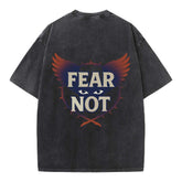 Fear Not Oversized Vintage Streetwear Tee
