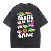 Fruit Of The Spirit Christian Washed T-Shirt