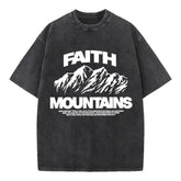 Faith Moves Mountains Vintage Tee