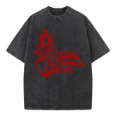 Eternal Fire Vintage Oversized Streetwear Tee