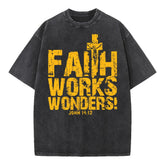 Faith Works Wonders Vintage Tee