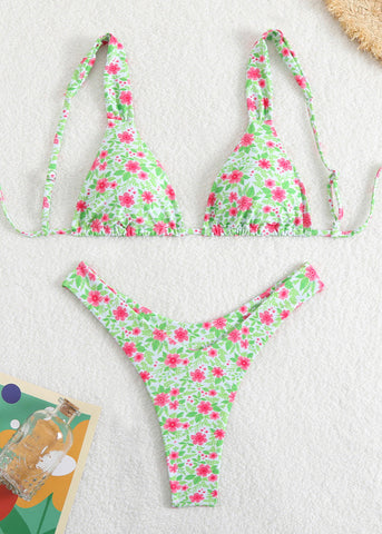 Island Bloom - Floral Bikini Set