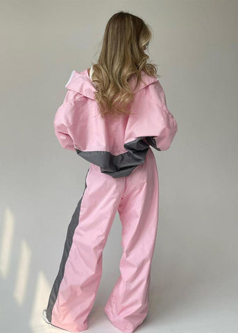 Neon Drift - Two-Tone Windbreaker Set