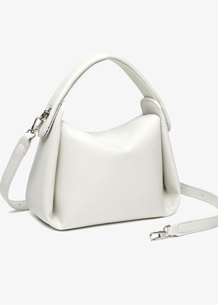 Ravenette - Structured Leather Crossbody Bag