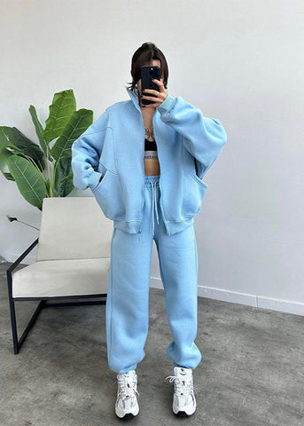 Oversized Hoodie and Jogger Set
