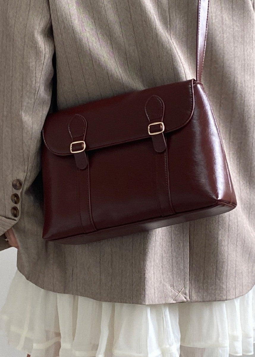 Retro-Style Shoulder Messenger Bag