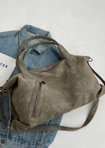 Harper - Vintage Leather Shoulder Bag