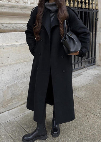 Eleanor - Classic Double-Breasted Overcoat