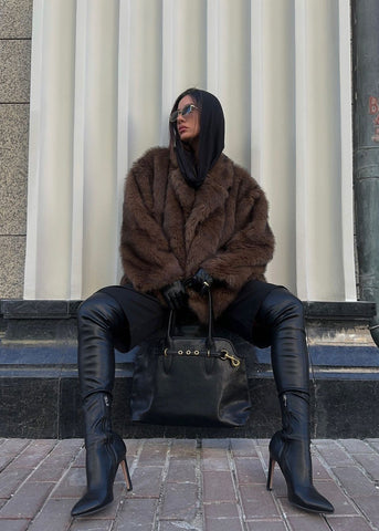 Luxe Faux Fur Statement Jacket