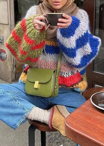 Rainbow Hues Sweater