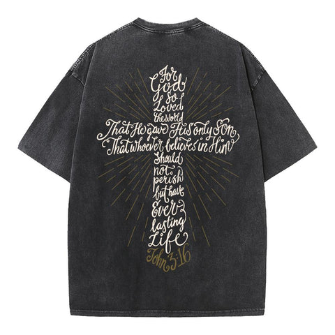 For God So Loved The World Oversized Tee