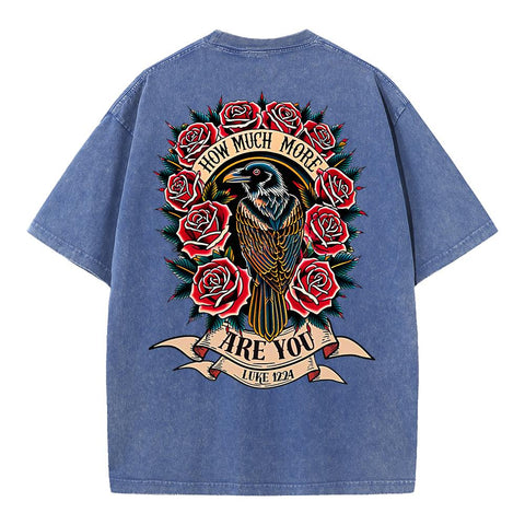 How Much More Are You Christian Washed T-Shirt