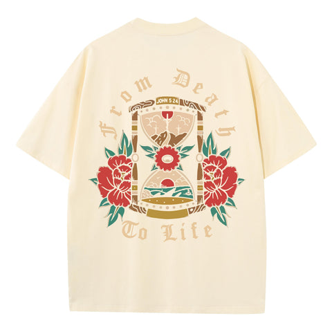 From Death To Life Oversized Graphic Tee