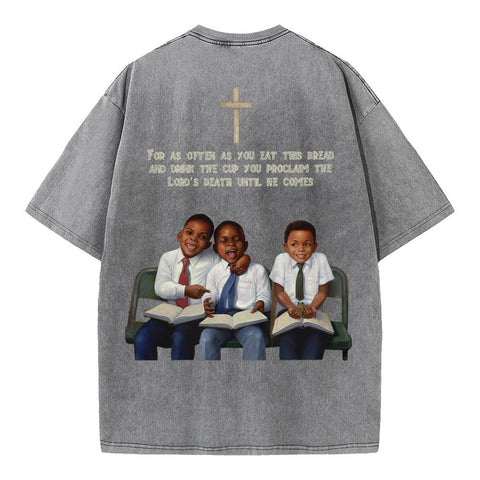 Proclaim the Lord's Death Communion Oversized Tee