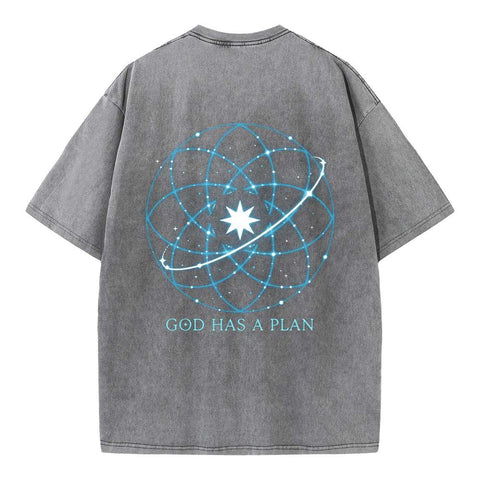 God Has a Plan Oversized Streetwear Tee