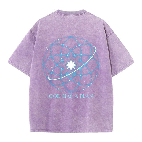 God Has a Plan Oversized Streetwear Tee