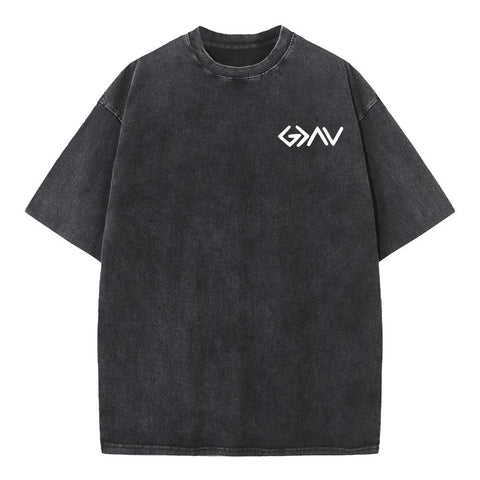 God Is Greater Than The Highs And Lows Christian Washed T-Shirt