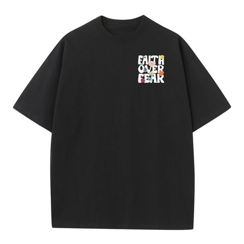 Faith Over Fear Floral Graphic Tee