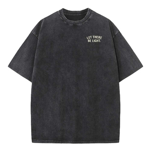 Let There Be Light Vintage Oversized Tee