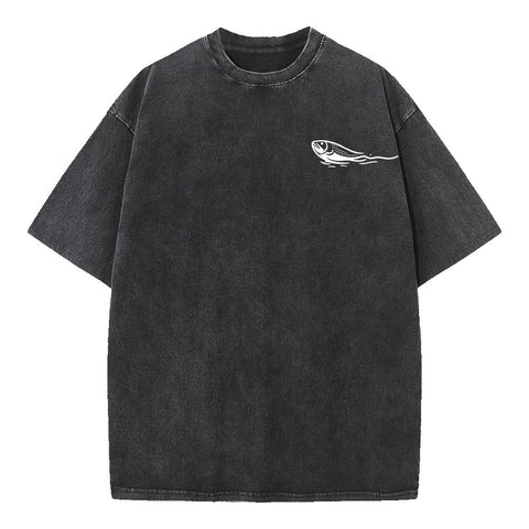 Fishers of Men Oversized Christian Graphic Tee