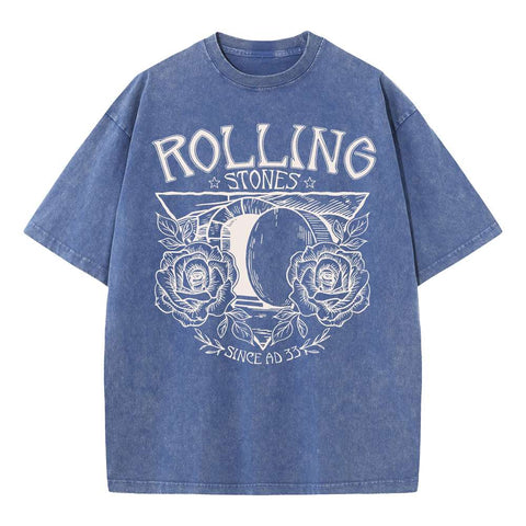 Rolling Stones Retro Christian Washed T-Shirt