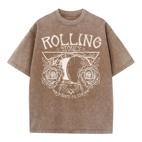 Rolling Stones Retro Christian Washed T-Shirt