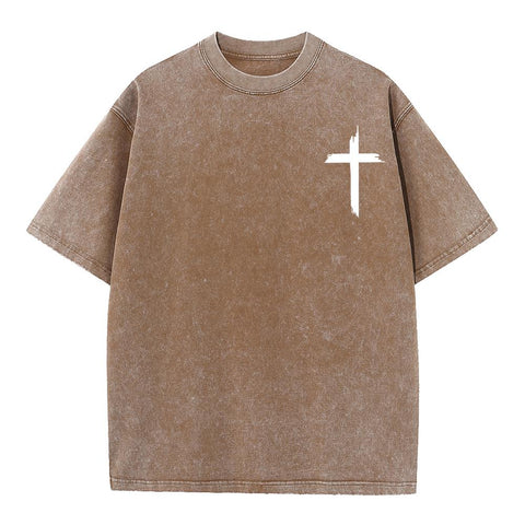 Nothing But the Blood Oversized Vintage Tee