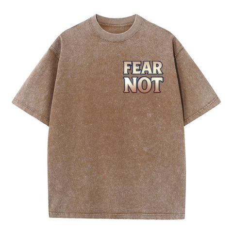 Fear Not Oversized Vintage Streetwear Tee