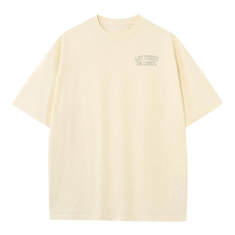 Let There Be Light Oversized Graphic Tee