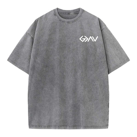 God Is Greater Than The Highs And Lows Christian Washed T-Shirt