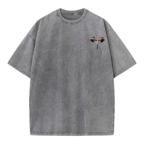 Jesus Is King Christian Washed T-Shirt