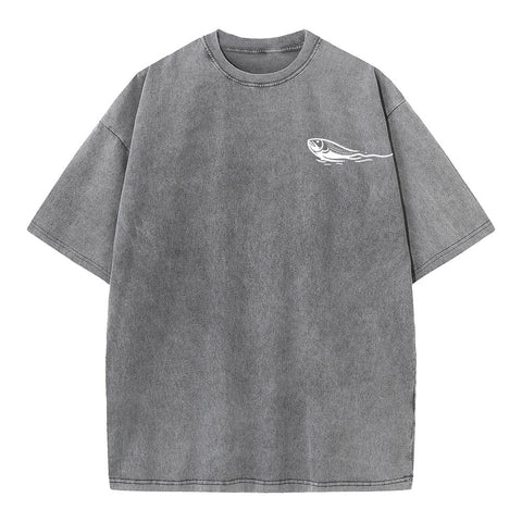 Fishers of Men Oversized Christian Graphic Tee