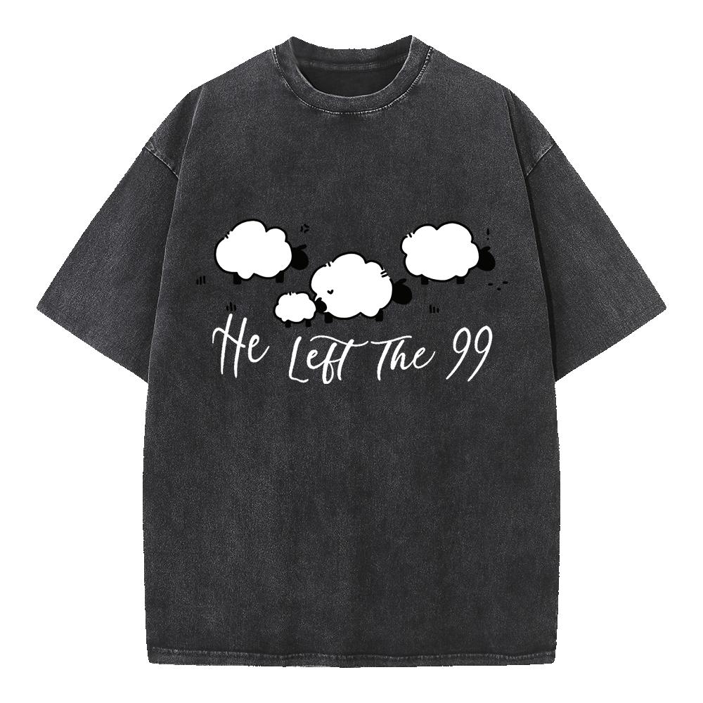 He Left The Ninety-Nine Graphic Tee