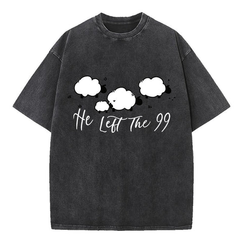 He Left The Ninety-Nine Graphic Tee