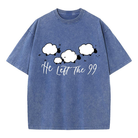 He Left The Ninety-Nine Graphic Tee