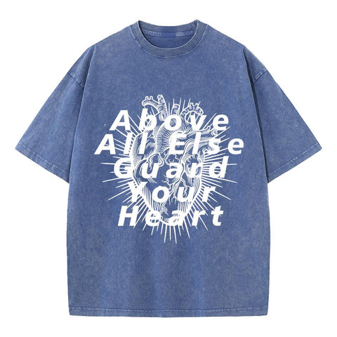 Guard Your Heart Oversized Graphic Tee