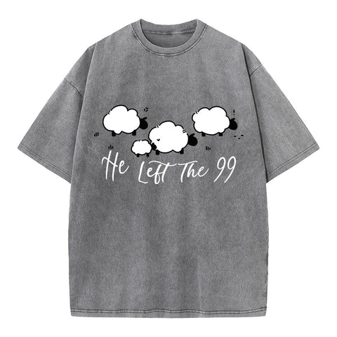 He Left The Ninety-Nine Graphic Tee