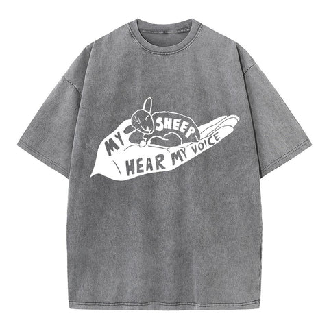 My Sheep Hear My Voice Vintage Tee