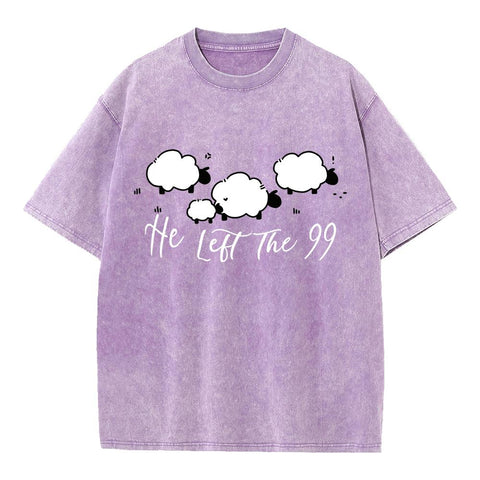 He Left The Ninety-Nine Graphic Tee