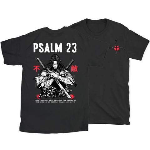 Fear No Evil Aesthetic Mens Christian T-Shirt