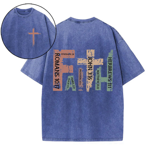 Faith Christian Washed T-Shirt