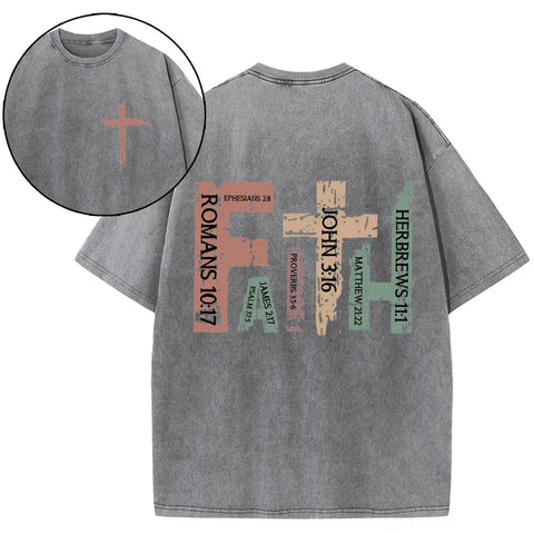 Faith Christian Washed T-Shirt