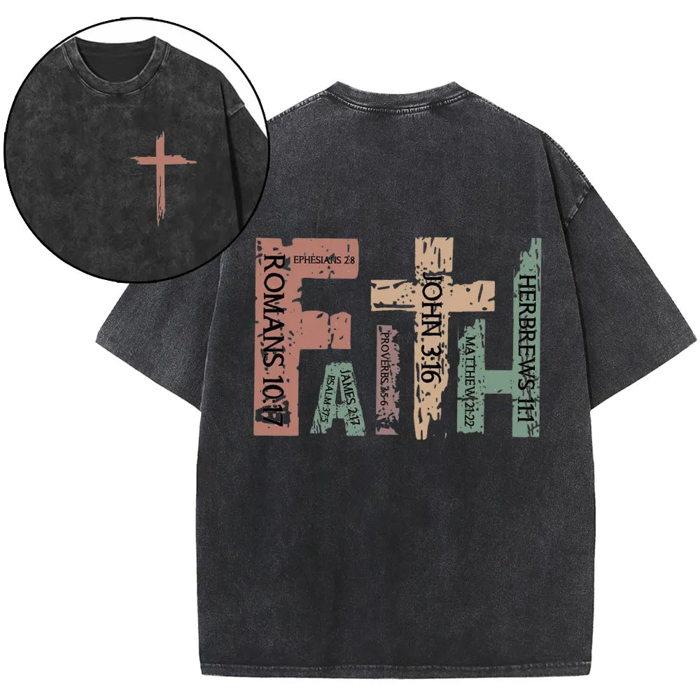 Faith Christian Washed T-Shirt