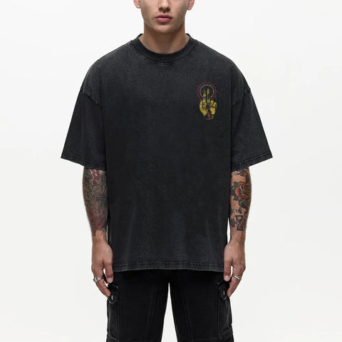 Scum Of The Earth Christian Washed T-Shirt