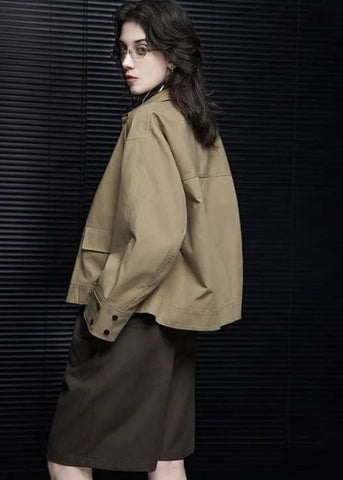 Sandline Minimal Utility Jacket with Front Flap Pockets