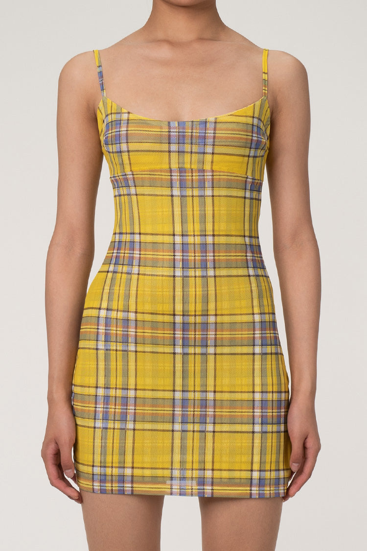 Blurry Geometric Printed Mesh Bodycon Sleeveless Club Mini Dress